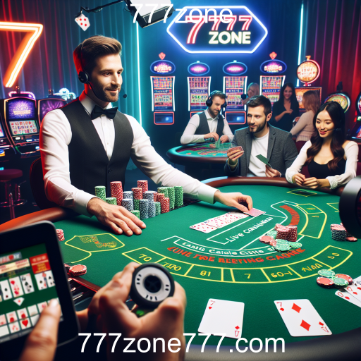 A Experiência Imersiva do Dealer Ao Vivo no 777zone